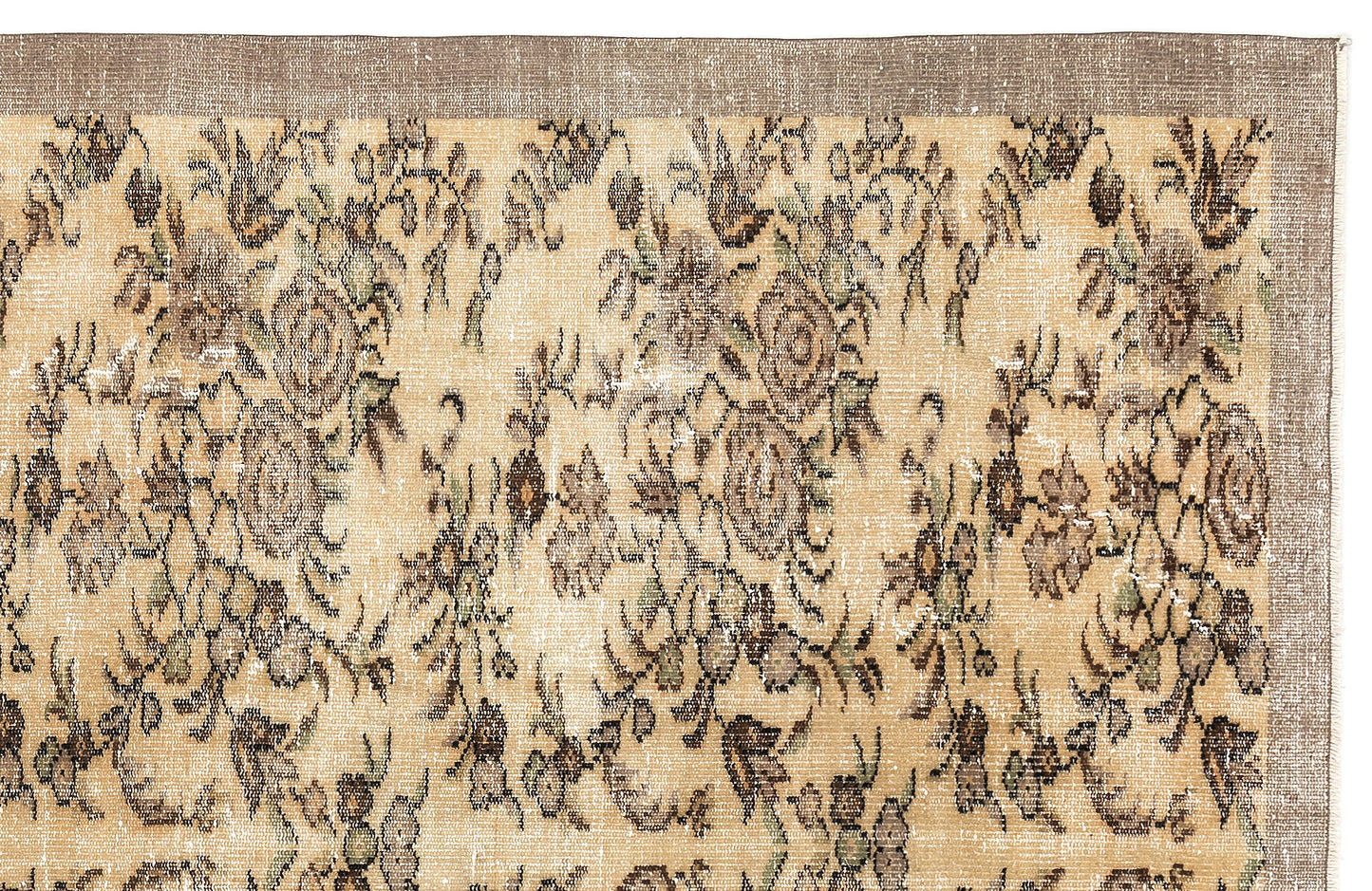Renula - Vintage Floral Rug - 5'9 X 8'6