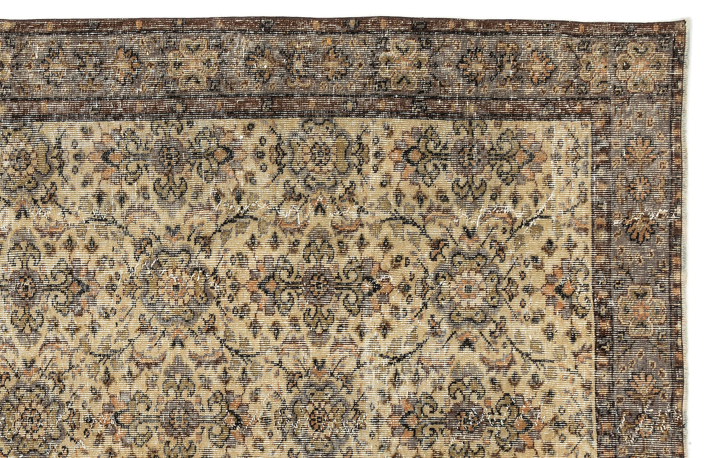Hahera - Vintage Floral Rug - 5'7 X 9'5