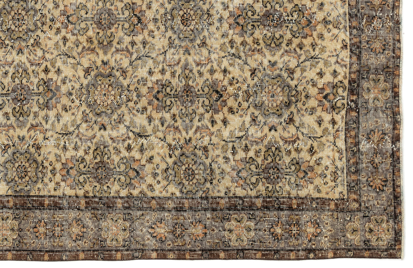 Hahera - Vintage Floral Rug - 5'7 X 9'5