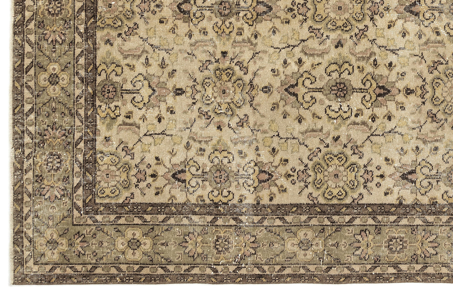 Cekoix - Vintage Floral Rug - 5'11 X 9'5