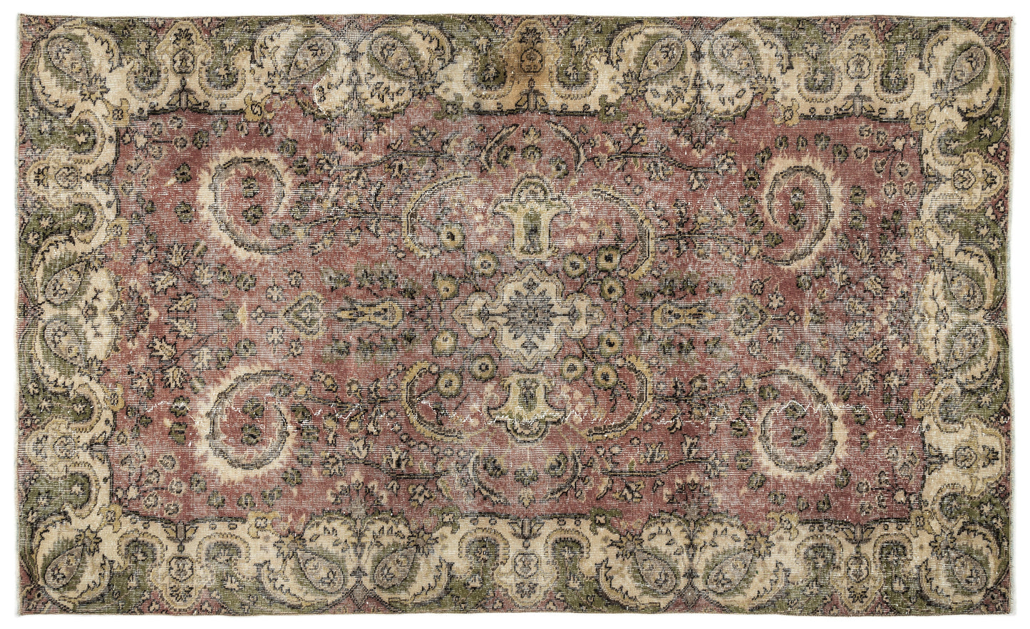 Slira - Vintage Medallion Rug - 5'2 X 8'8