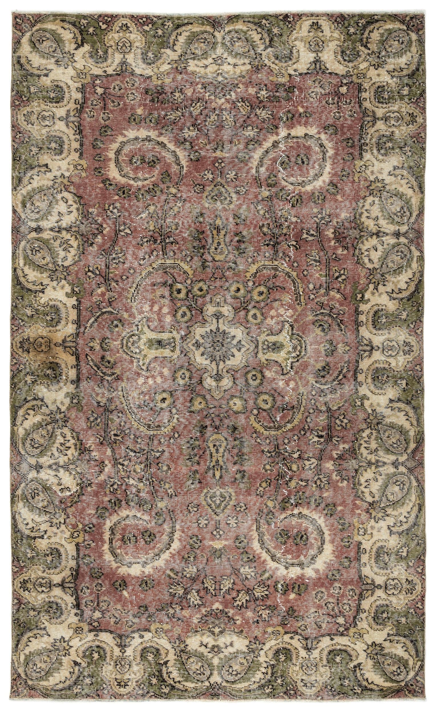 Slira - Vintage Medallion Rug - 5'2 X 8'8