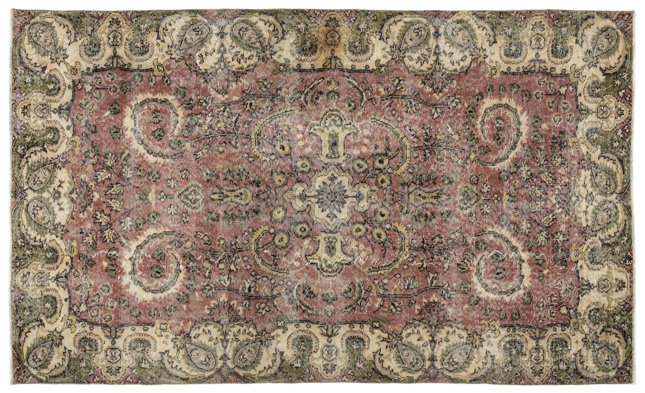 Slira - Vintage Medallion Rug - 5'2 X 8'8