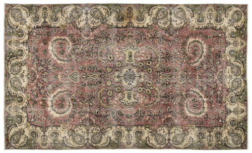 Load image 1 in gallery view. Slira - Vintage Medallion Rug - 5'2 X 8'8
