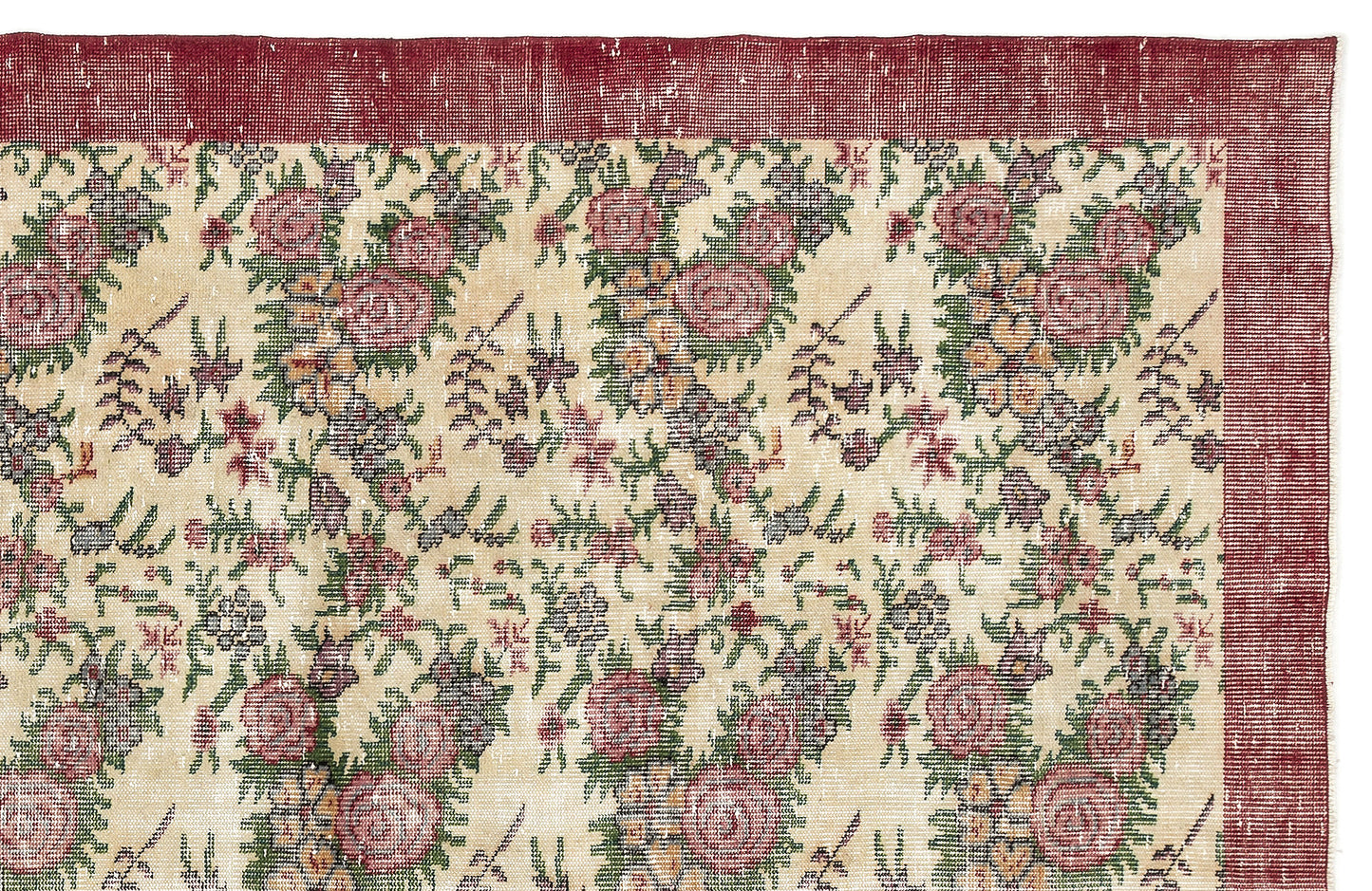 Closa - Vintage Floral Rug - 6'2 X 9'8