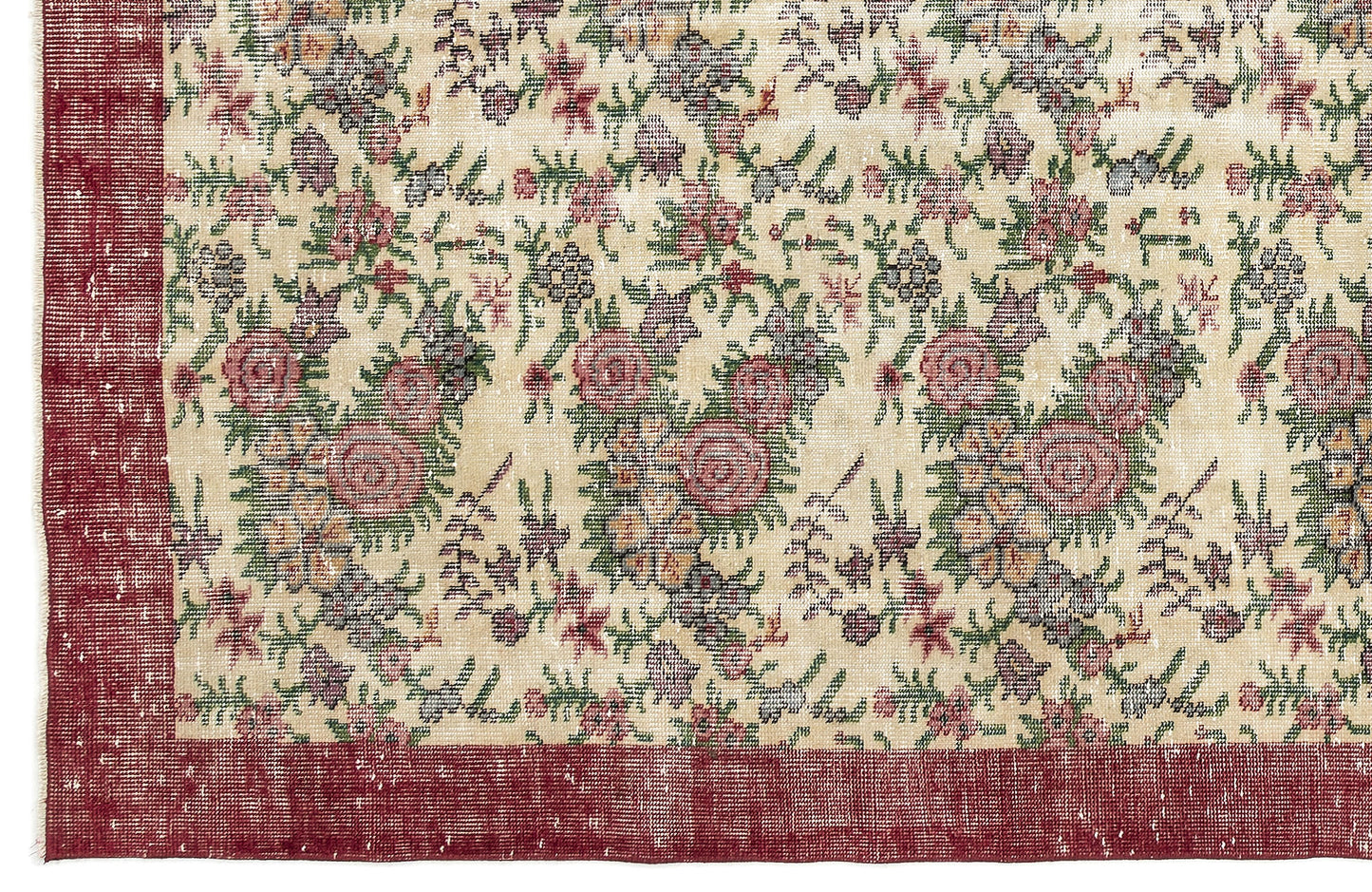 Closa - Vintage Floral Rug - 6'2 X 9'8