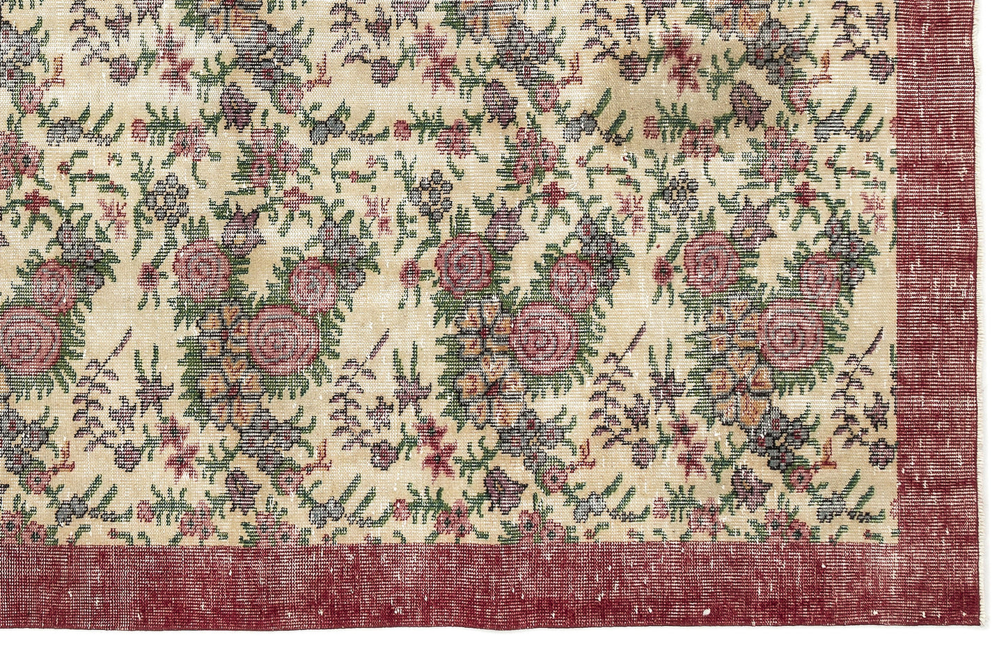 Closa - Vintage Floral Rug - 6'2 X 9'8