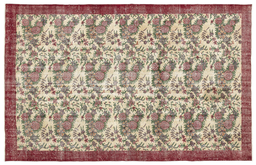 Load image 1 in gallery view. Closa - Vintage Floral Rug - 6'2 X 9'8