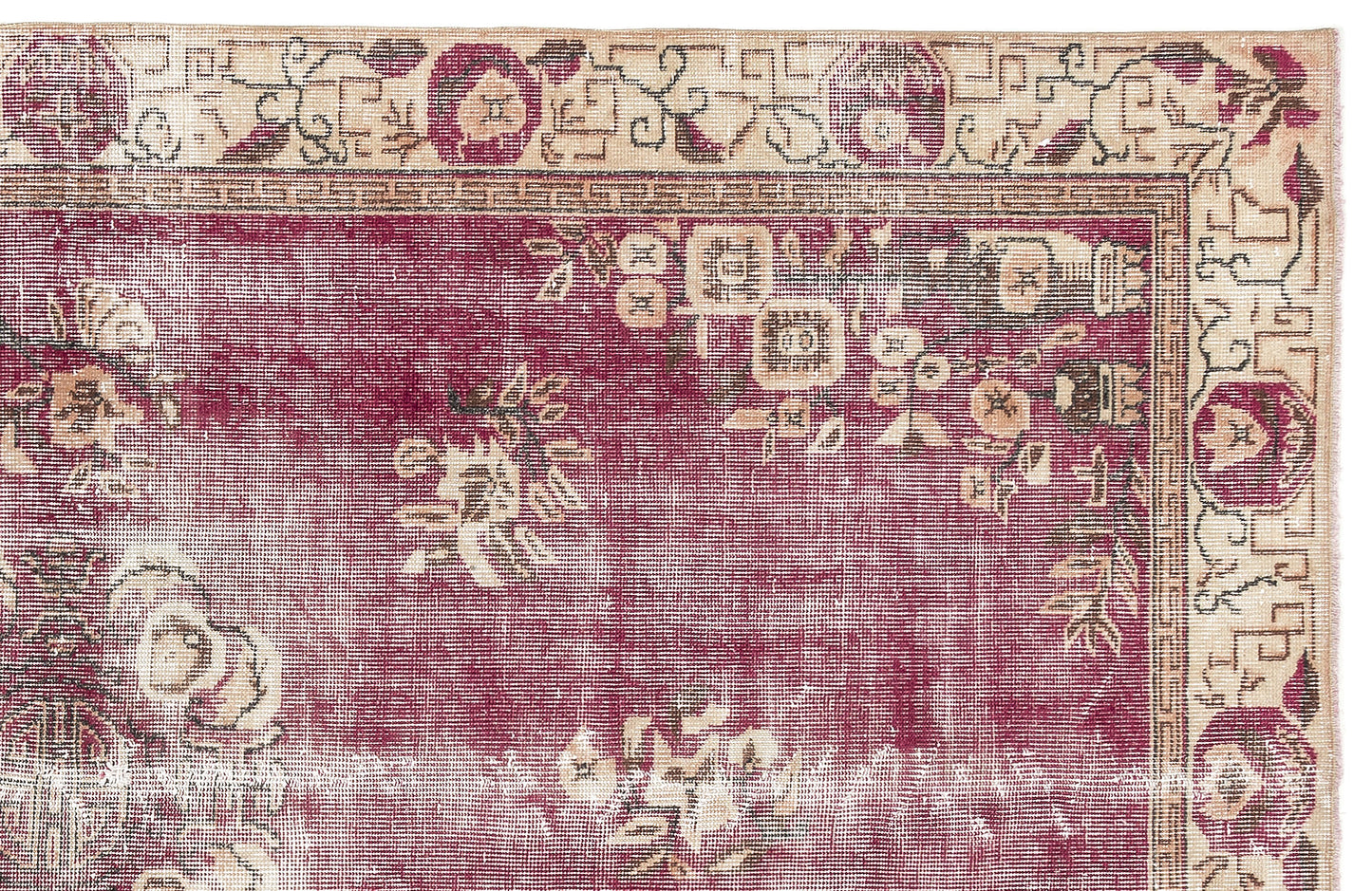 Shaen - Vintage Medallion Rug - 5'3 X 9'1