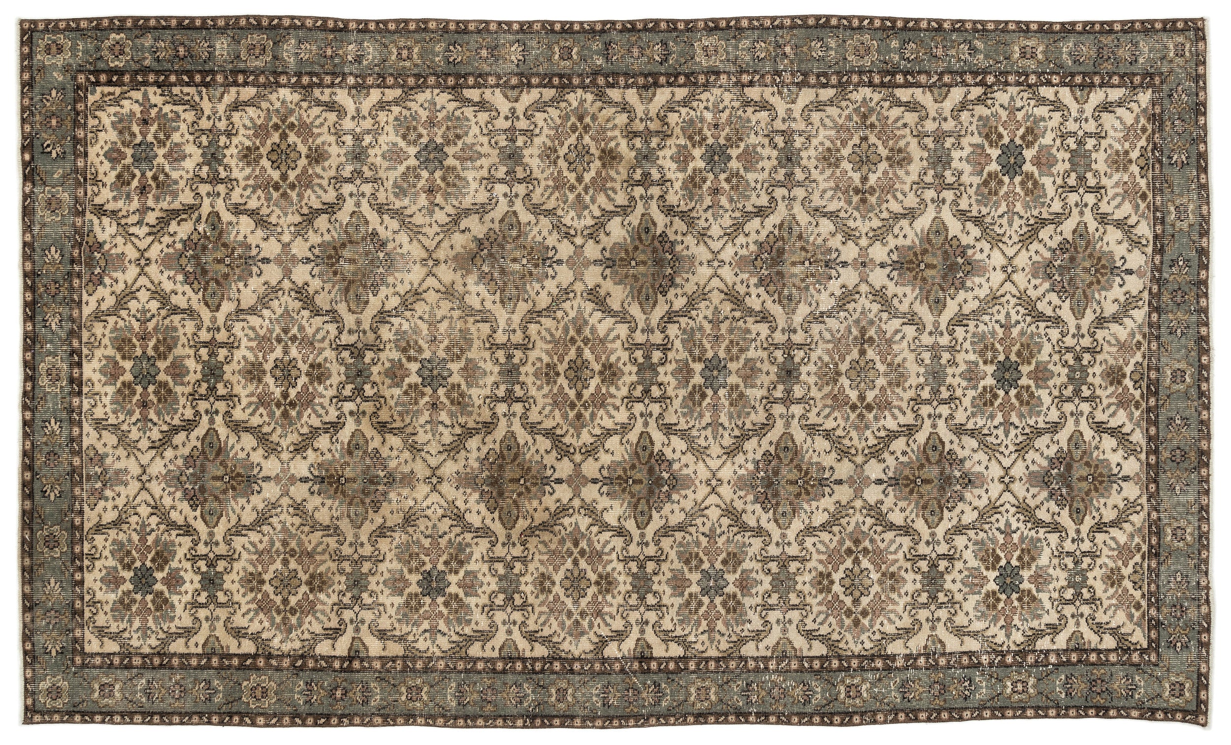 Neubiya - Vintage Floral Rug - 6'0 X 10'0