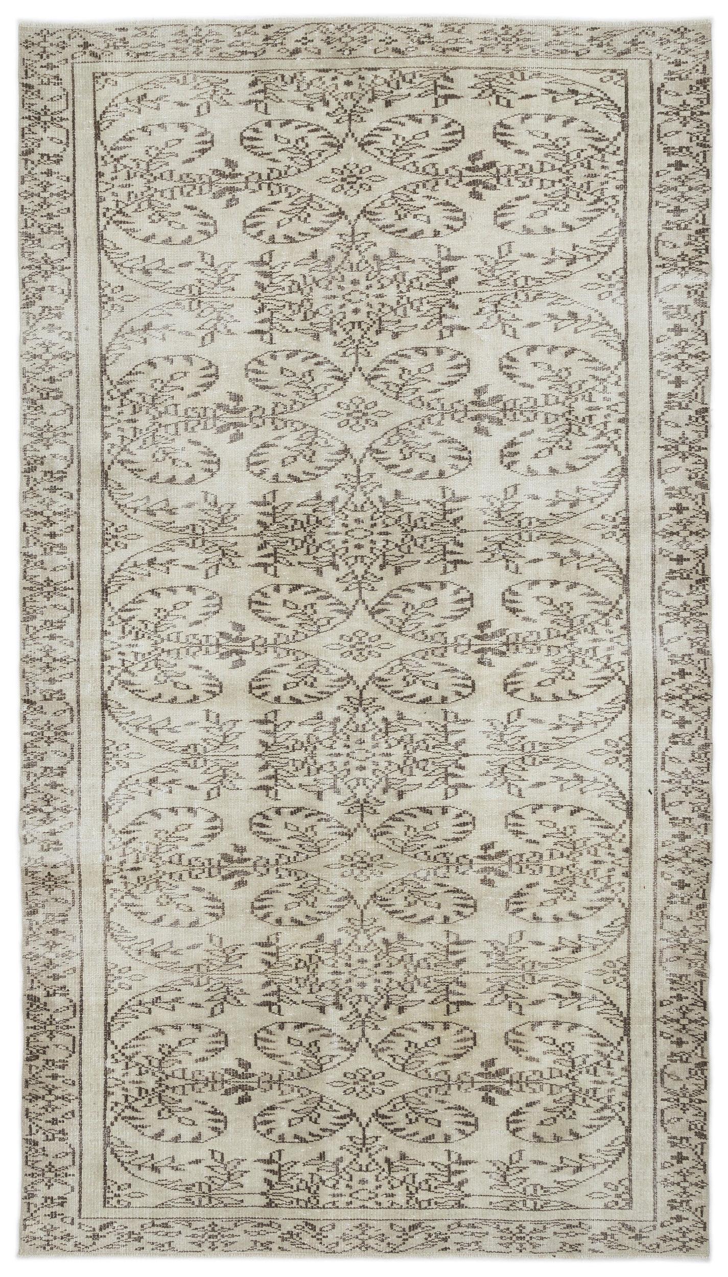 Greunoa - Vintage Floral Rug - 5'4 X 9'6