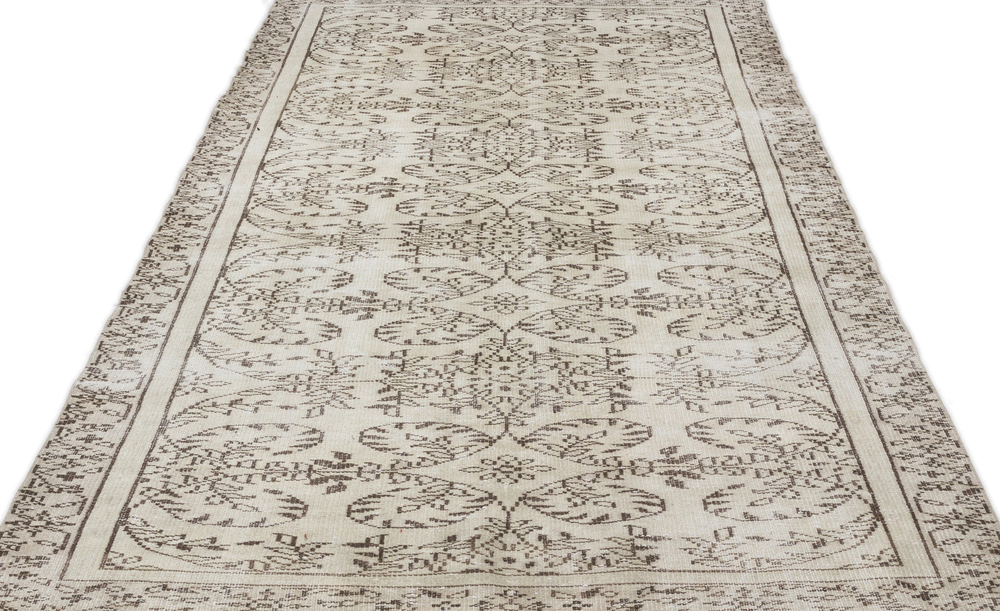 Greunoa - Vintage Floral Rug - 5'4 X 9'6