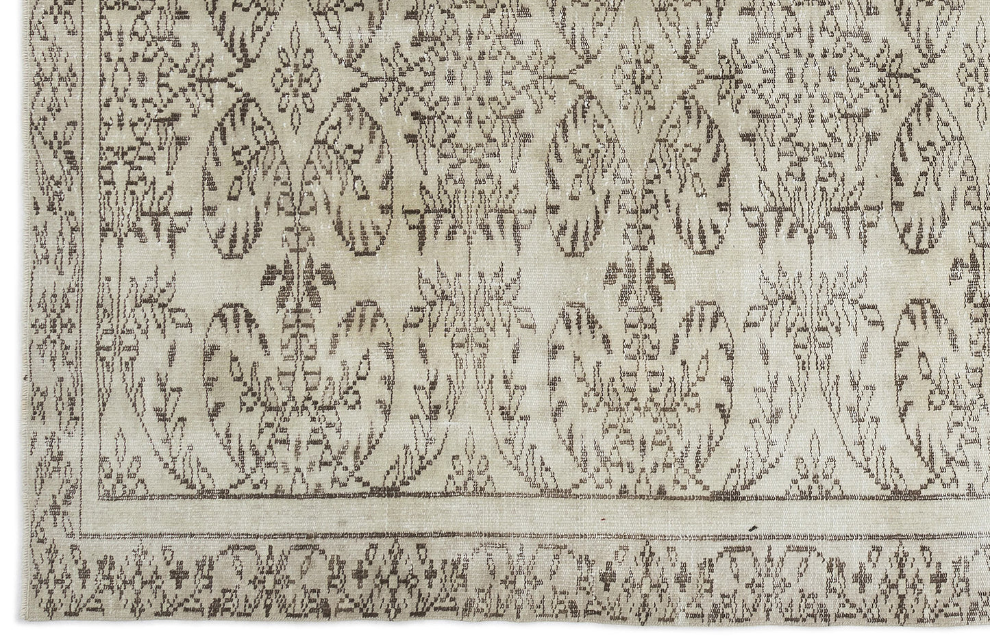 Greunoa - Vintage Floral Rug - 5'4 X 9'6