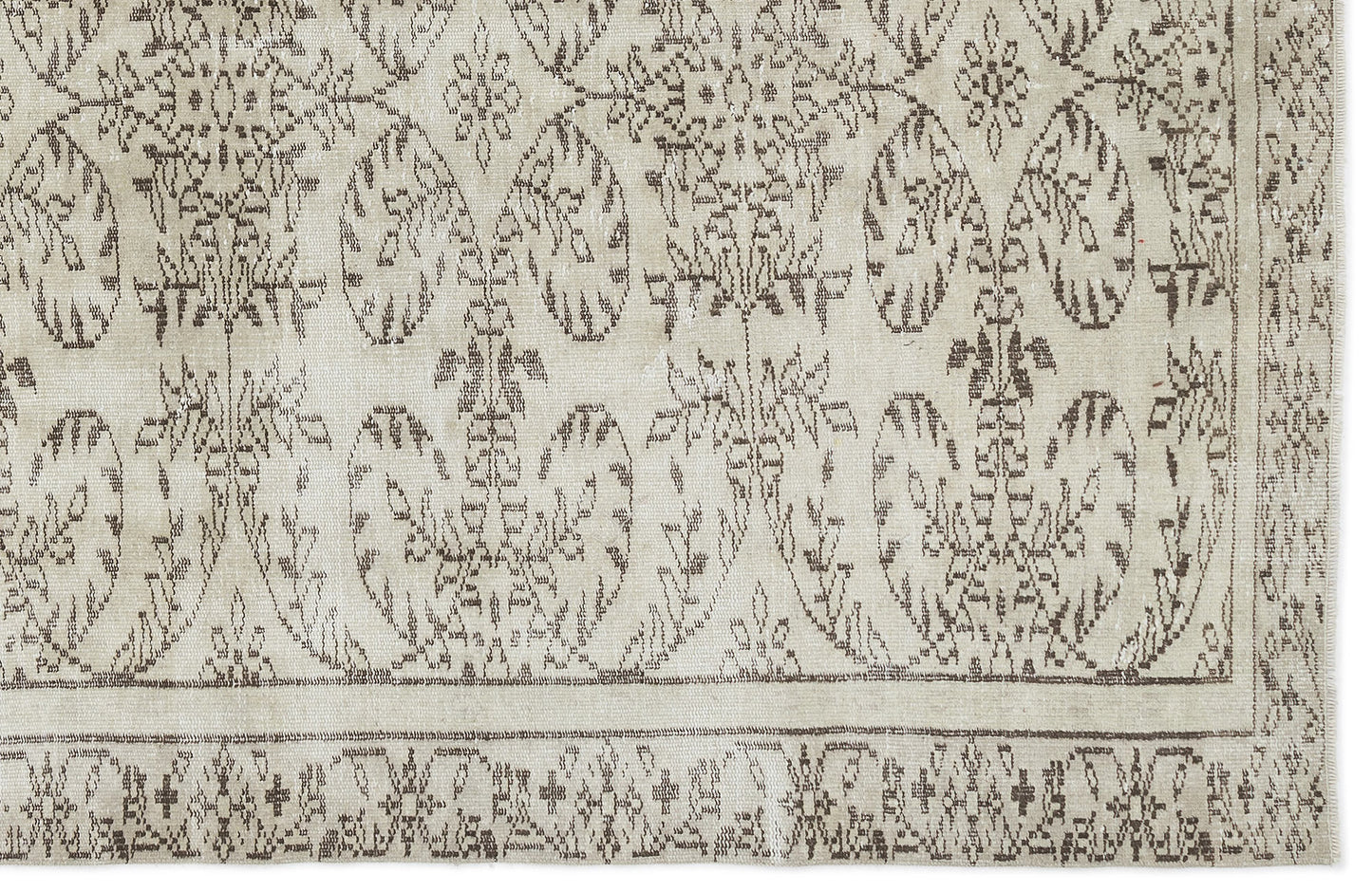 Greunoa - Vintage Floral Rug - 5'4 X 9'6