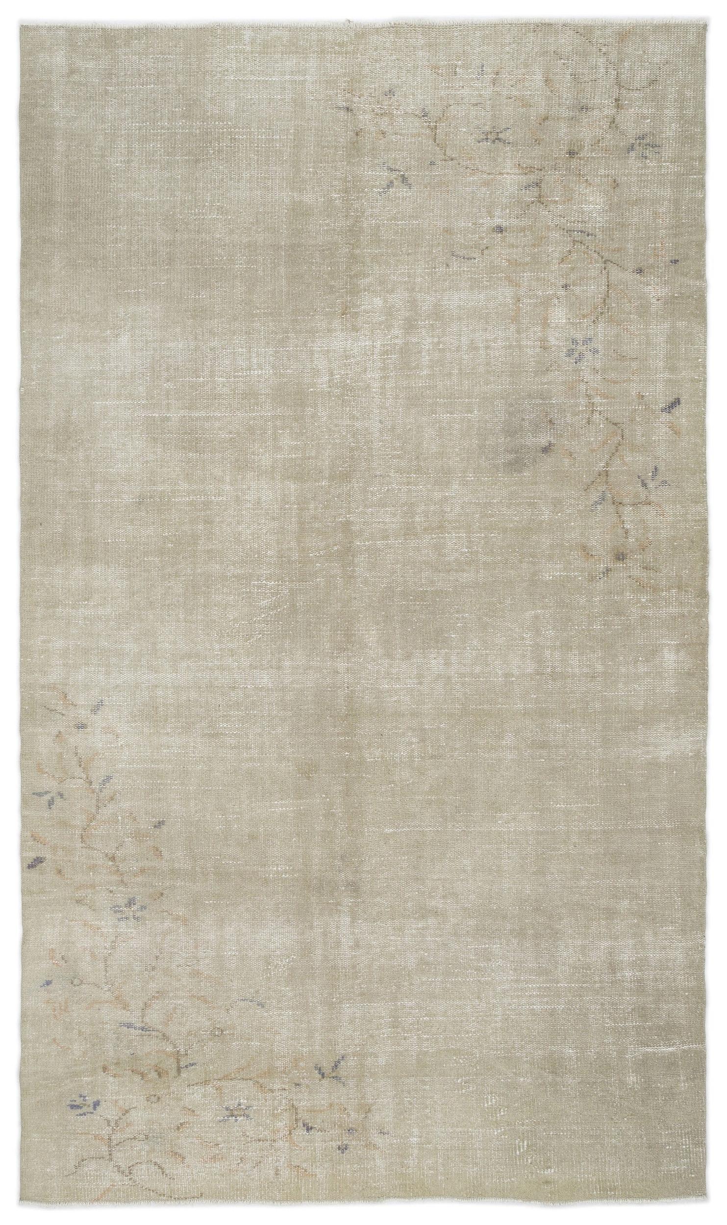 Gizana - Vintage Distressed Rug - 5'3 X 8'11