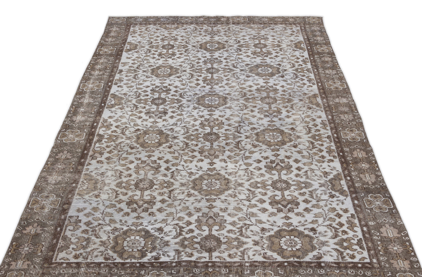 Mohuar - Vintage Floral Rug - 5'2 X 9'4