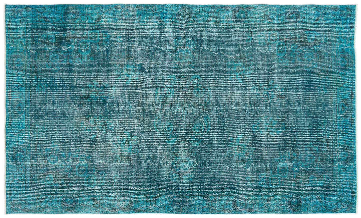 Kunuda - Vintage Distressed Rug - 5'5 X 9'1