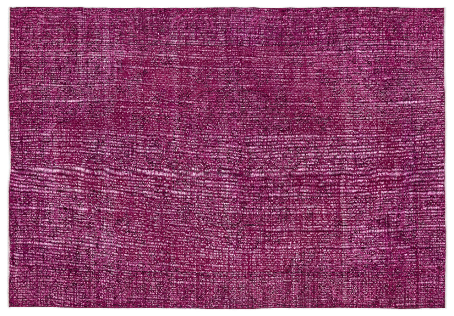 Neroel - Vintage Distressed Rug - 6'3 X 9'2