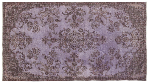 Load image 1 in gallery view. Shoan - Vintage Medallion Rug - 5'3 X 9'9