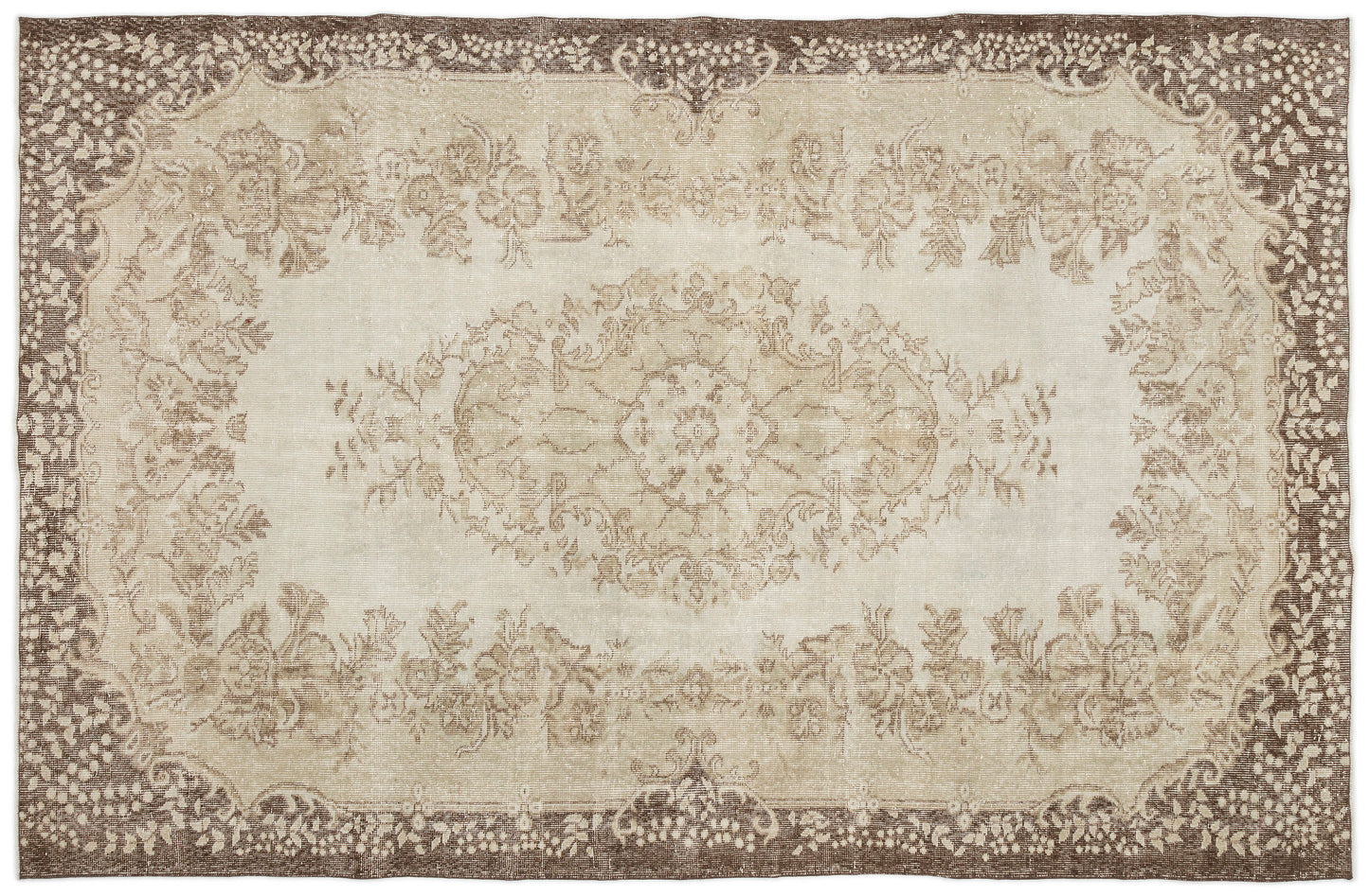 Pririna - Vintage Medallion Rug - 6'2 X 9'7