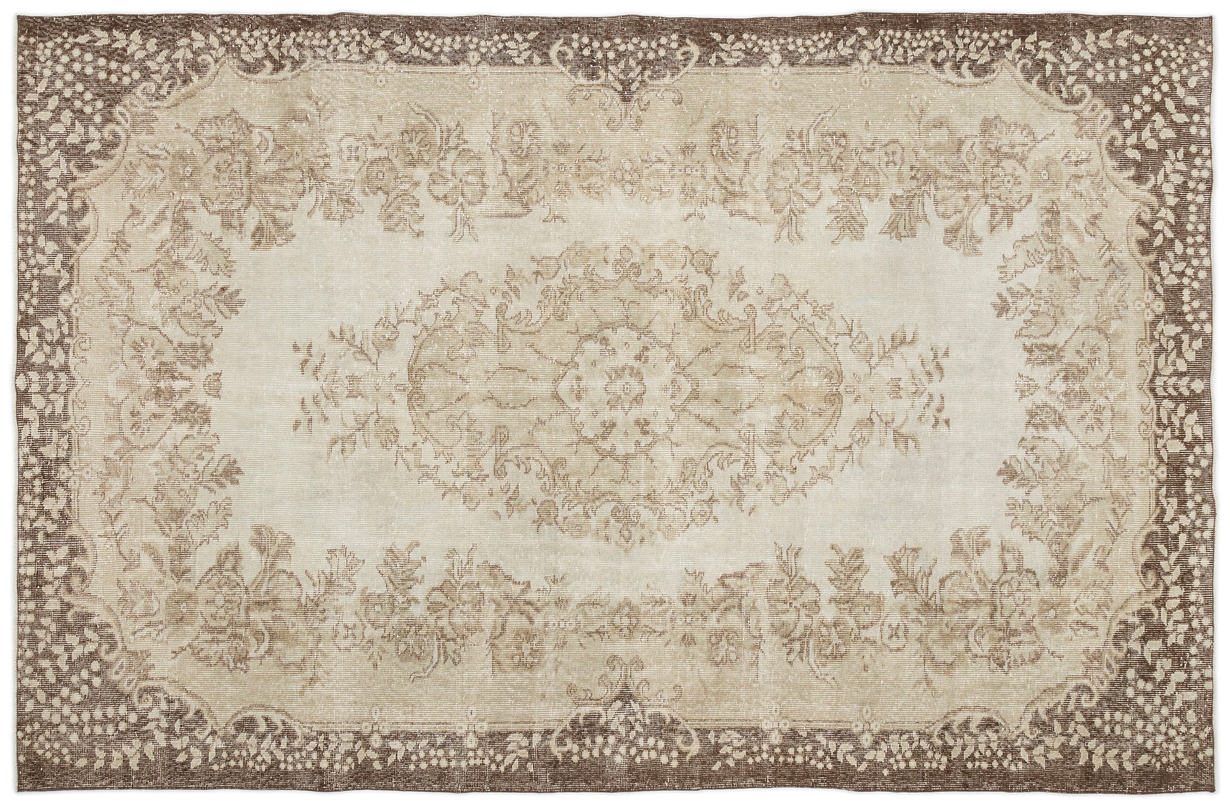 Pririna - Vintage Medallion Rug - 6'2 X 9'7