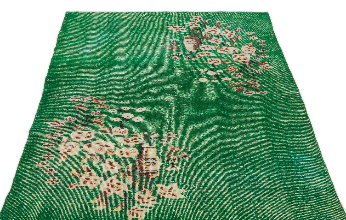 Pezaex - Vintage Floral Rug - 3'8 X 6'8