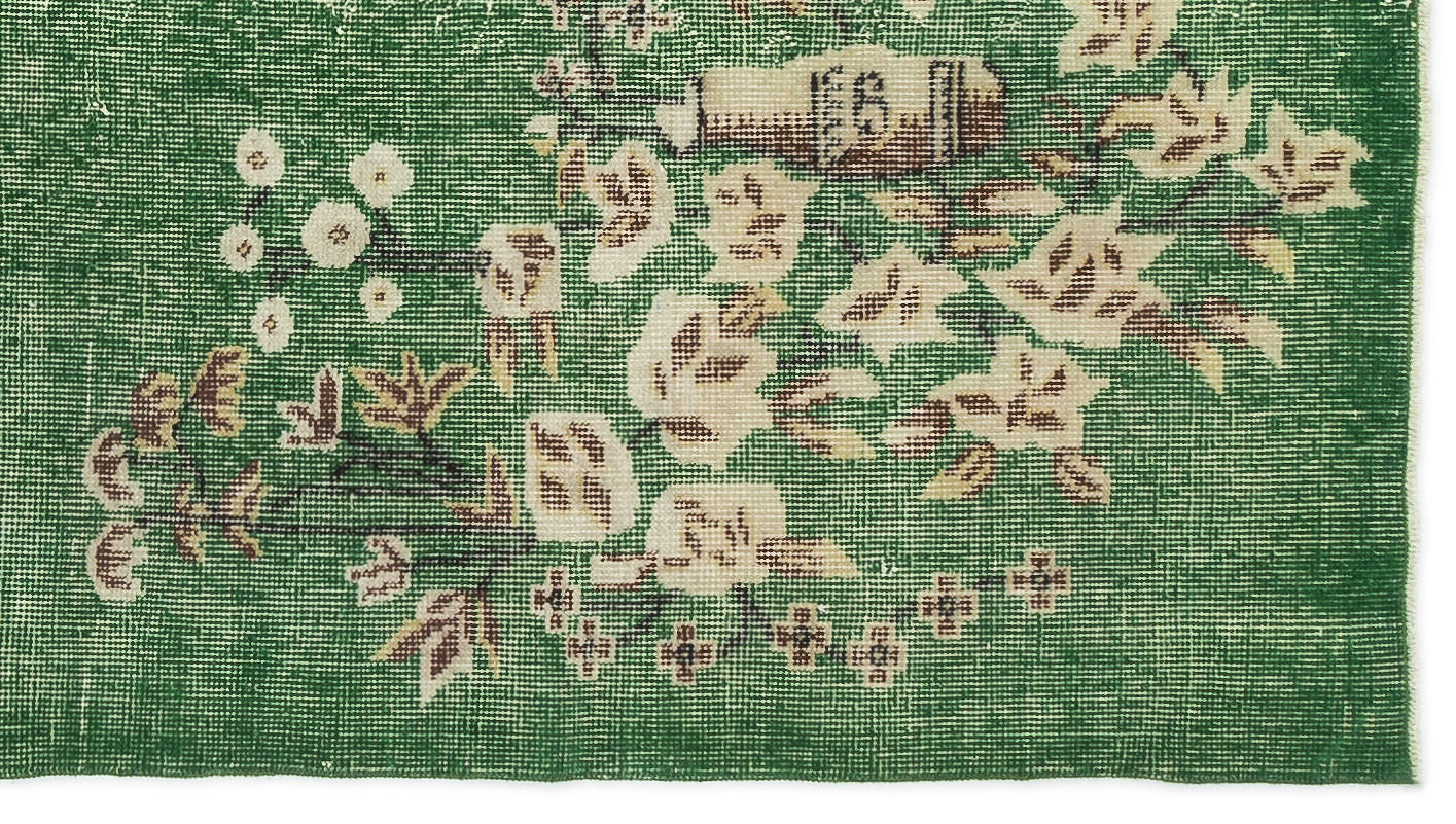 Pezaex - Vintage Floral Rug - 3'8 X 6'8