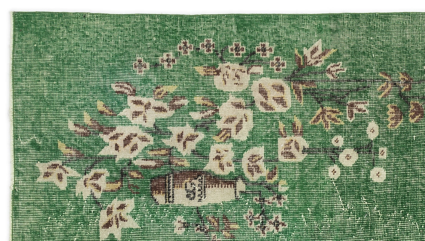 Pezaex - Vintage Floral Rug - 3'8 X 6'8