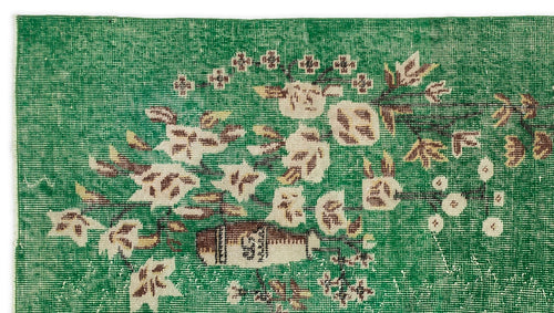 Load image 1 in gallery view. Pezaex - Vintage Floral Rug - 3'8 X 6'8