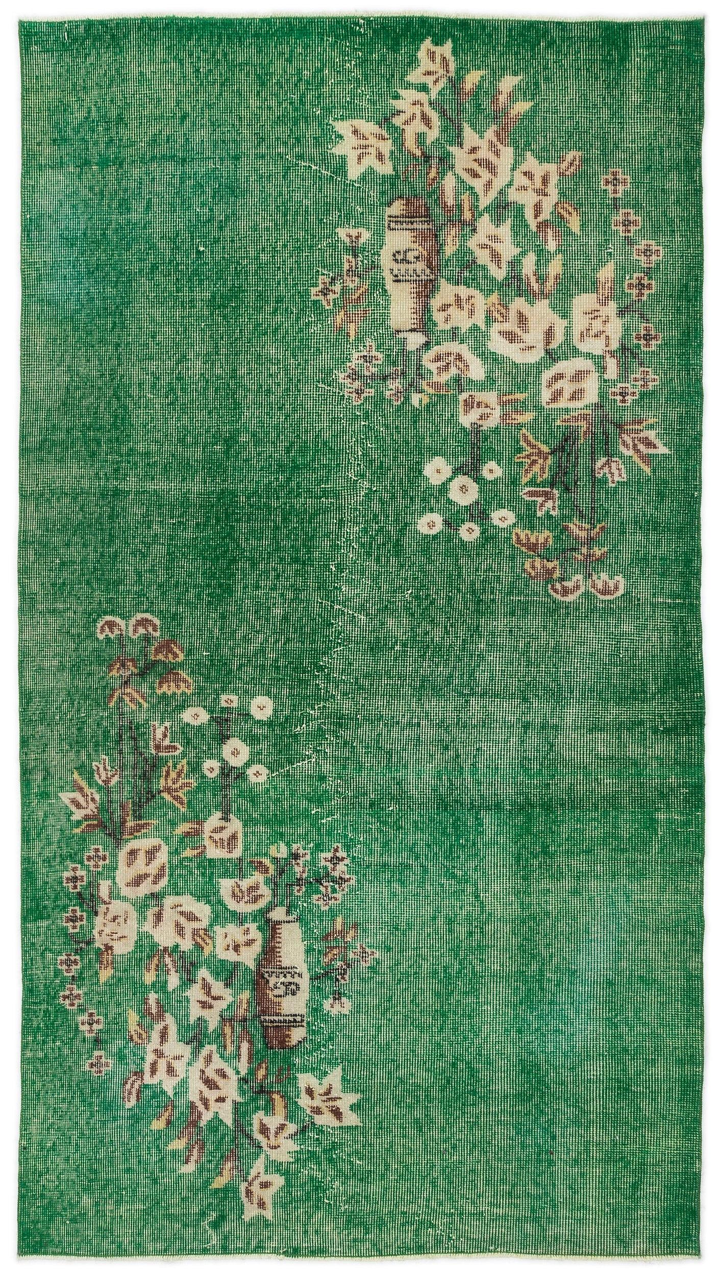 Pezaex - Vintage Floral Rug - 3'8 X 6'8
