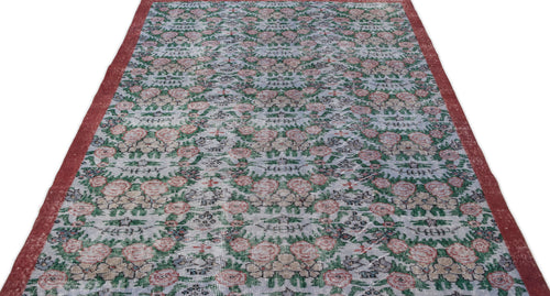 Load image 1 in gallery view. Cumea - Vintage Floral Rug - 5'3 X 9'2
