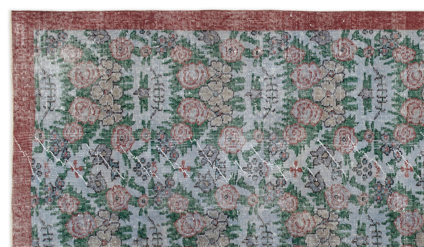 Cumea - Vintage Floral Rug - 5'3 X 9'2