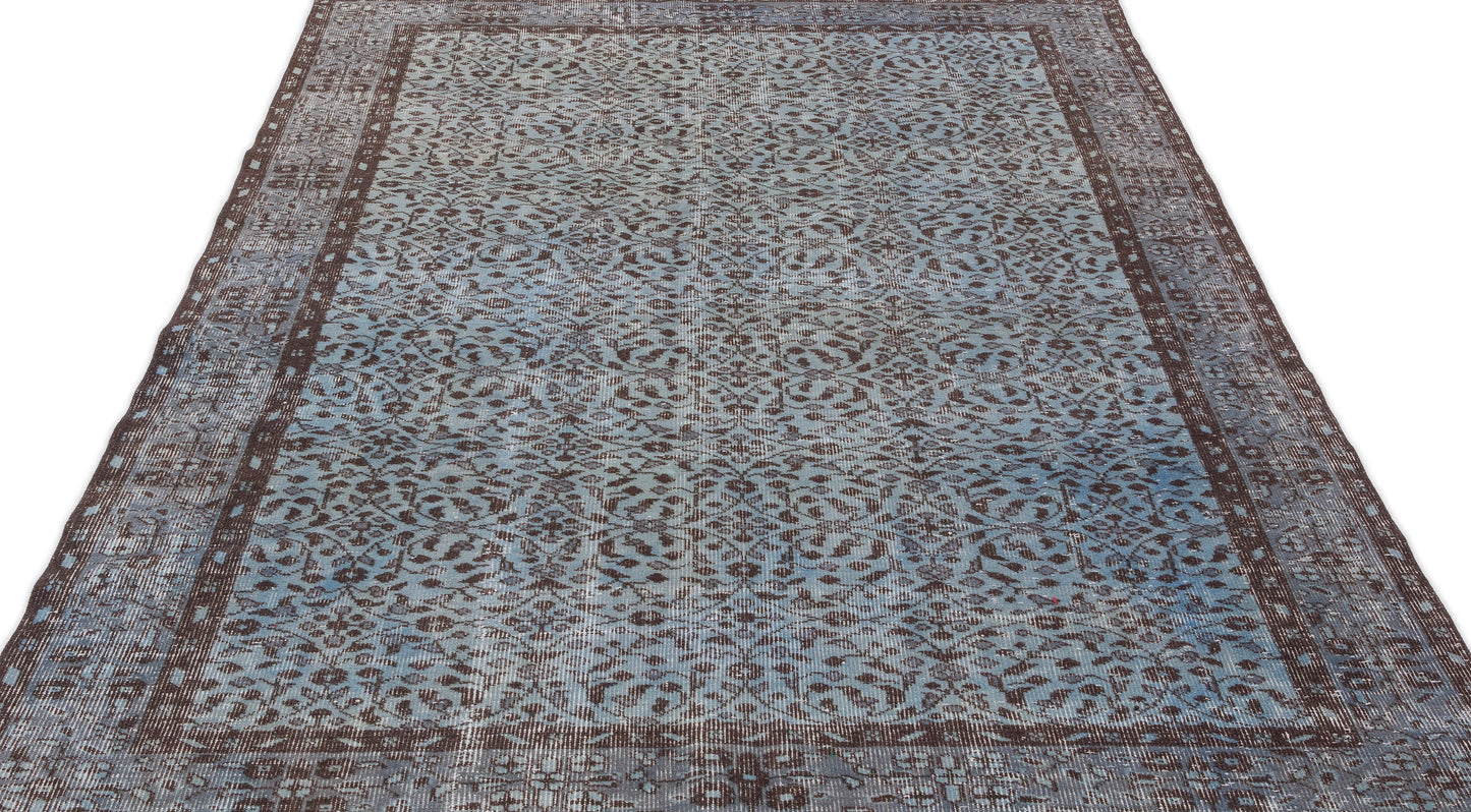 Ketuan - Vintage Floral Rug - 5'6 X 8'4