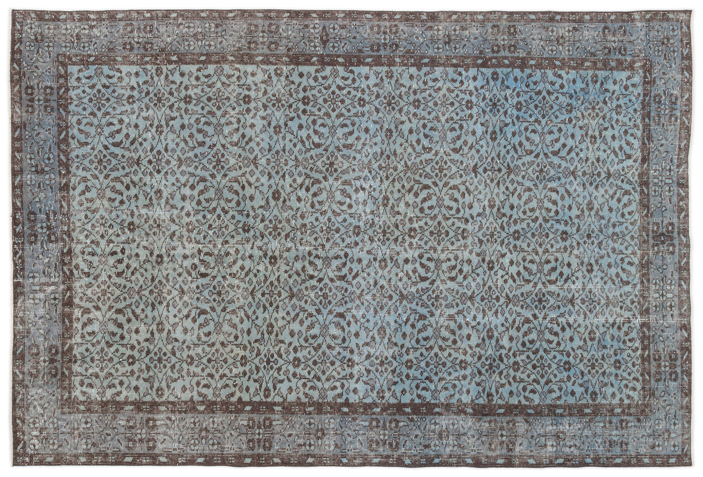 Ketuan - Vintage Floral Rug - 5'6 X 8'4