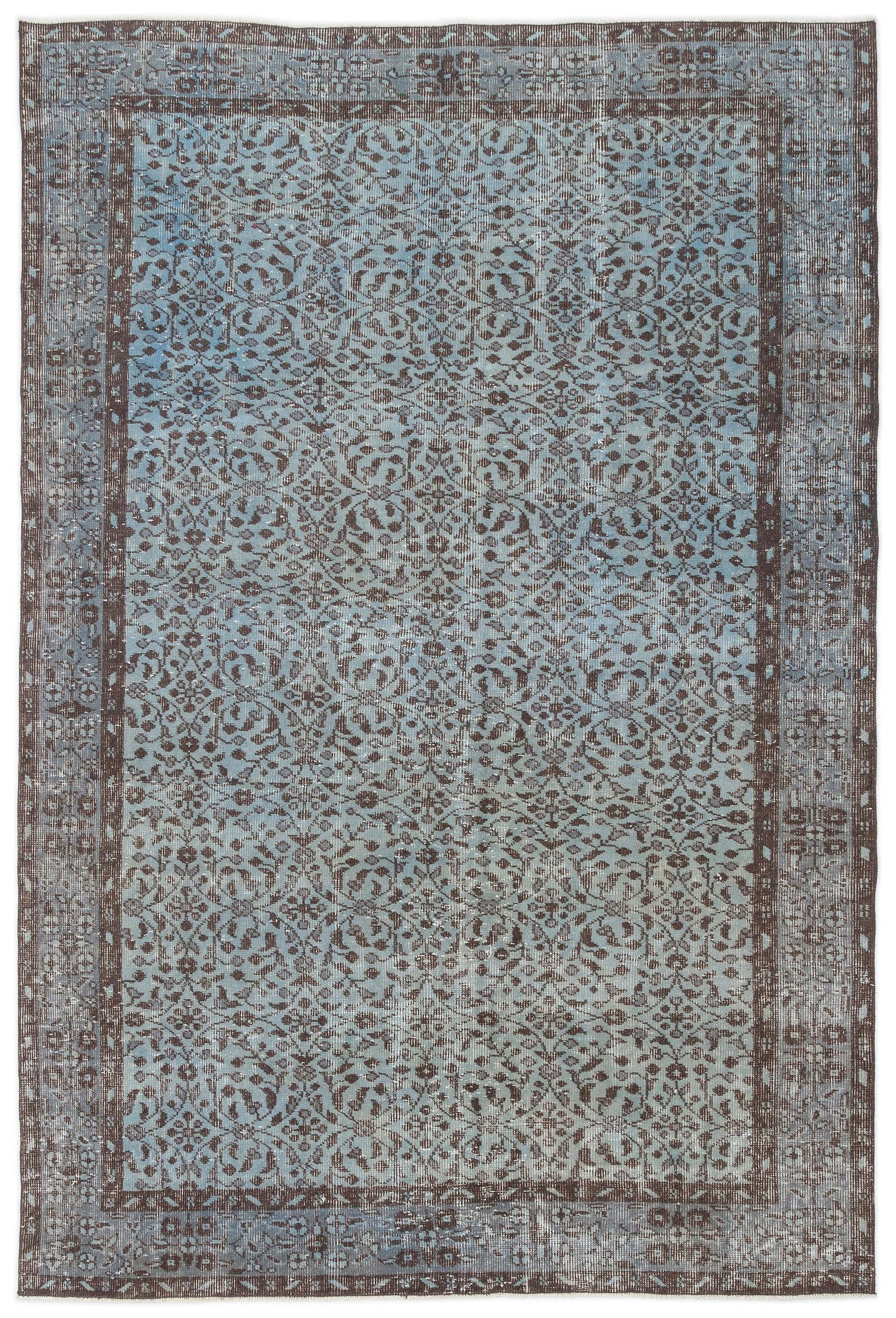 Ketuan - Vintage Floral Rug - 5'6 X 8'4