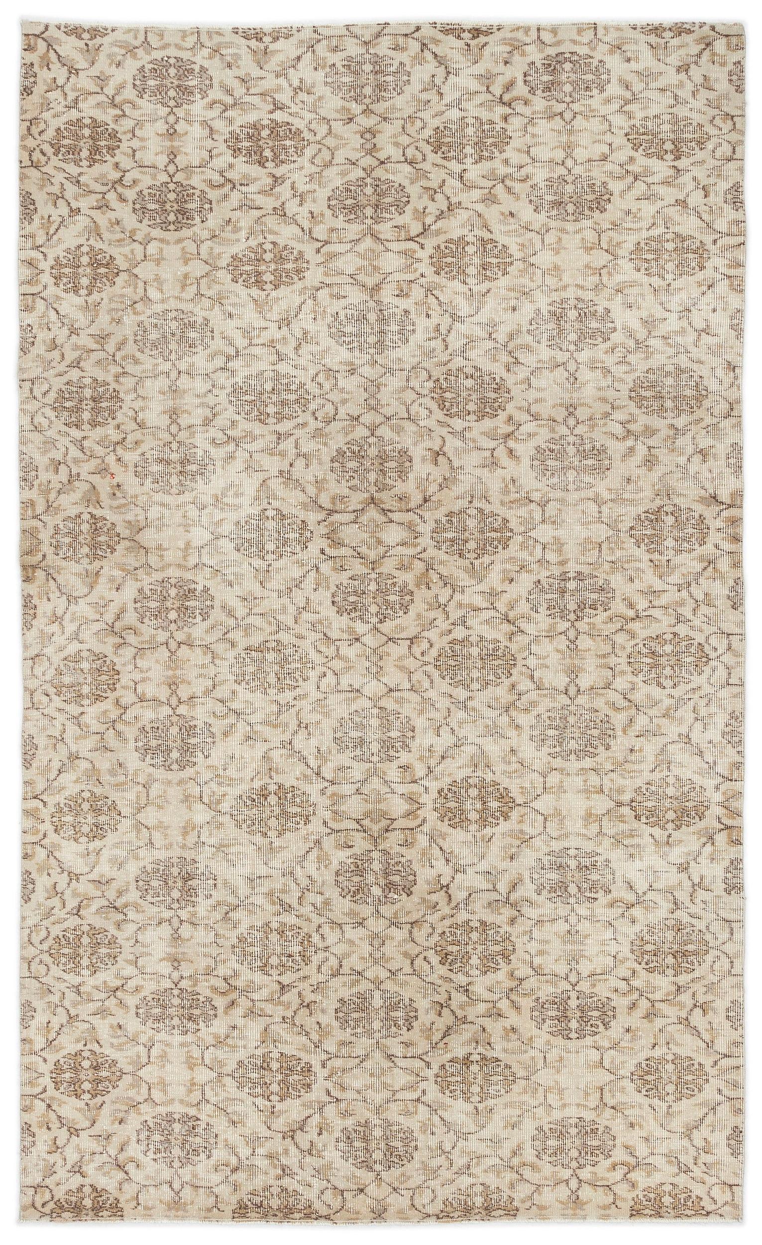 Bimaus - Vintage Floral Rug - 4'9 X 7'10