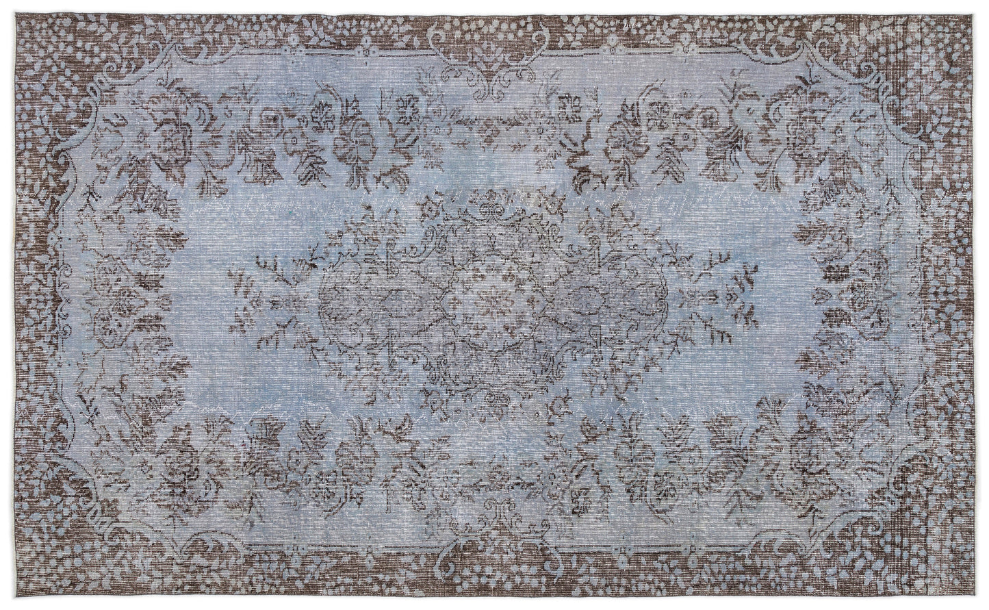 Trehuor - Vintage Medallion Rug - 5'9 X 9'5