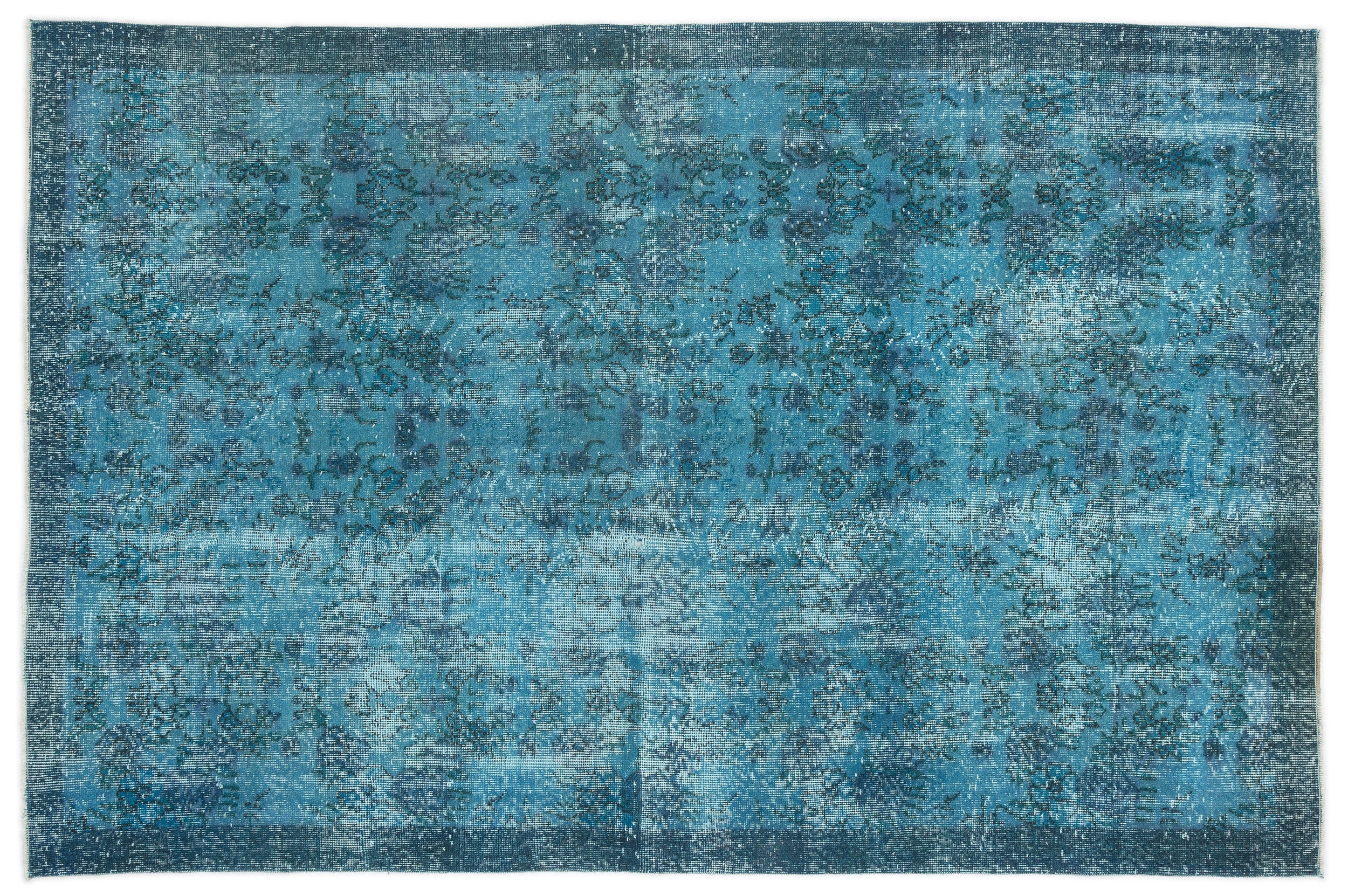 Frinuya - Vintage Distressed Rug - 5'3 X 7'9