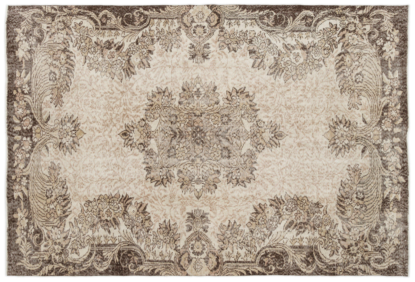 Flaos - Vintage Medallion Rug - 5'9 X 8'4