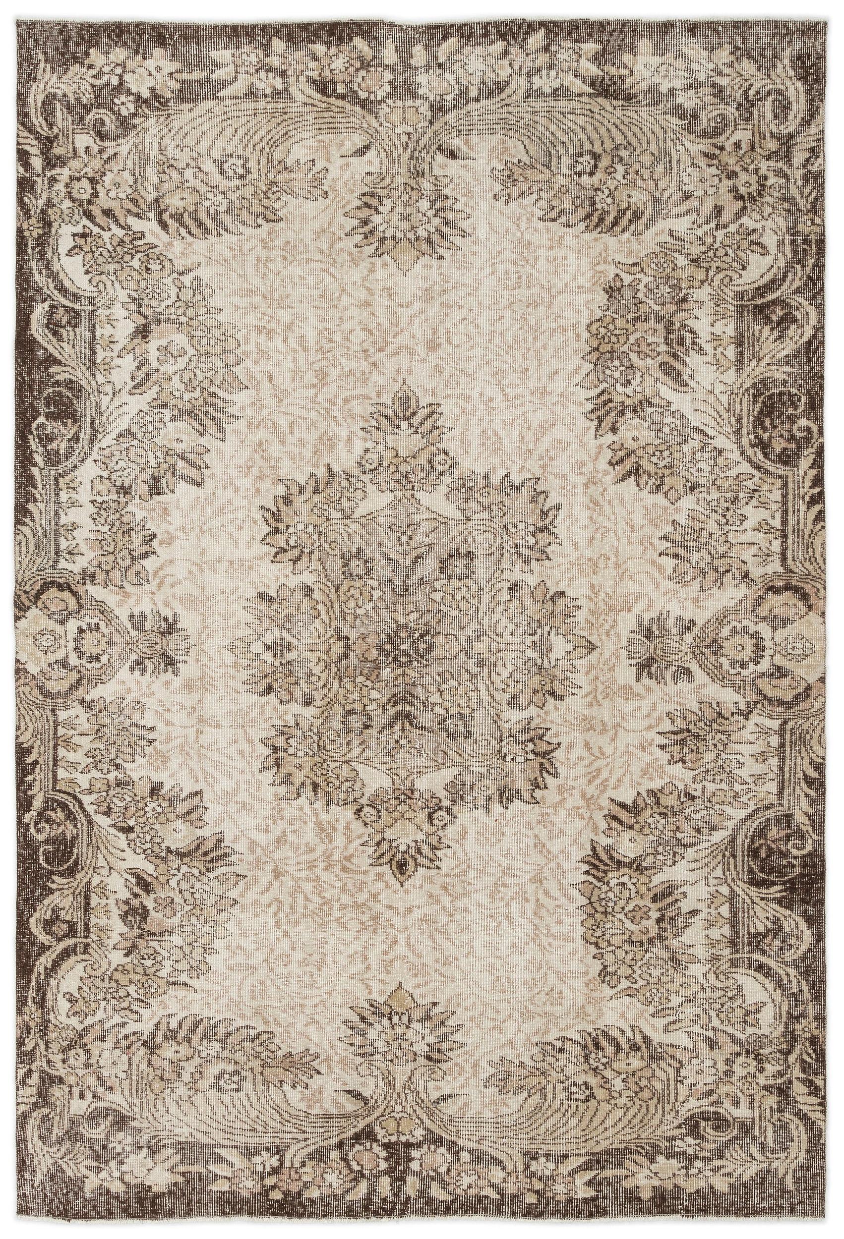 Flaos - Vintage Medallion Rug - 5'9 X 8'4