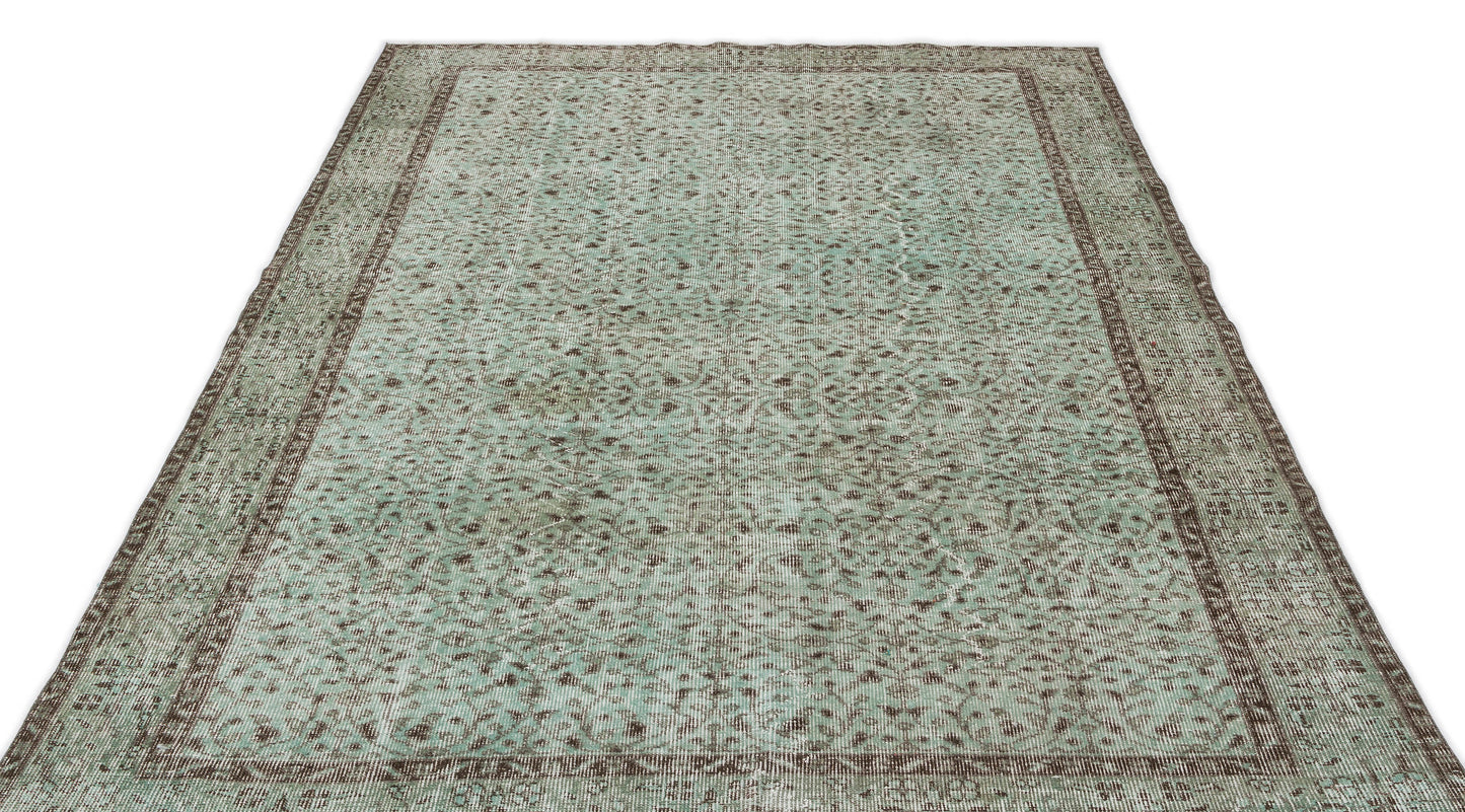 Sleva - Vintage Floral Rug - 5'5 X 9'0