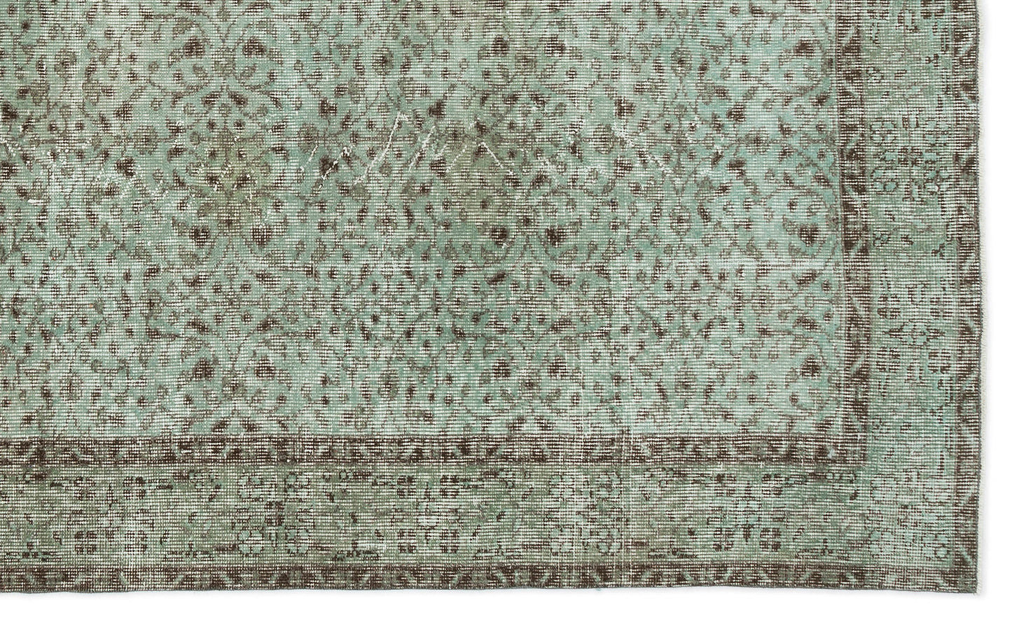 Sleva - Vintage Floral Rug - 5'5 X 9'0