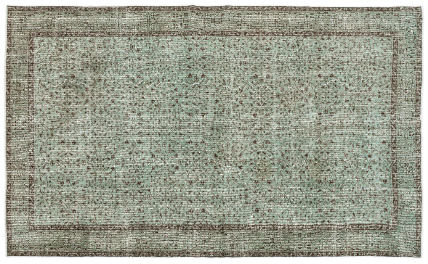 Sleva - Vintage Floral Rug - 5'5 X 9'0