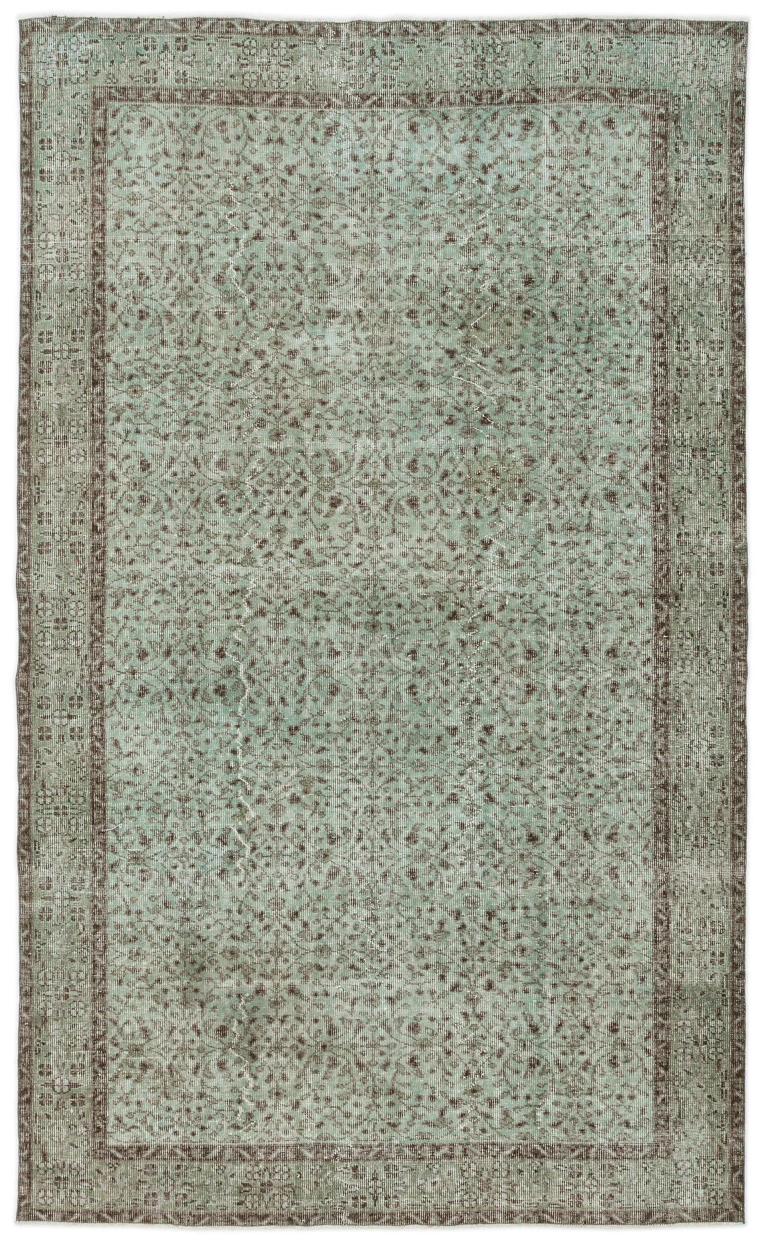 Sleva - Vintage Floral Rug - 5'5 X 9'0