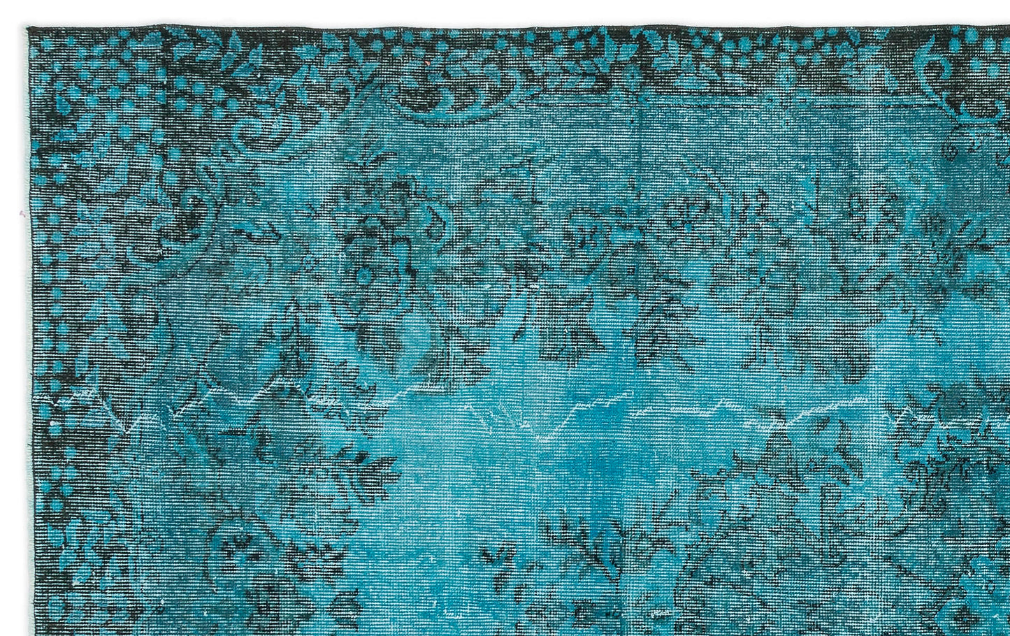 Cumean - Vintage Distressed Rug - 5'9 X 9'3