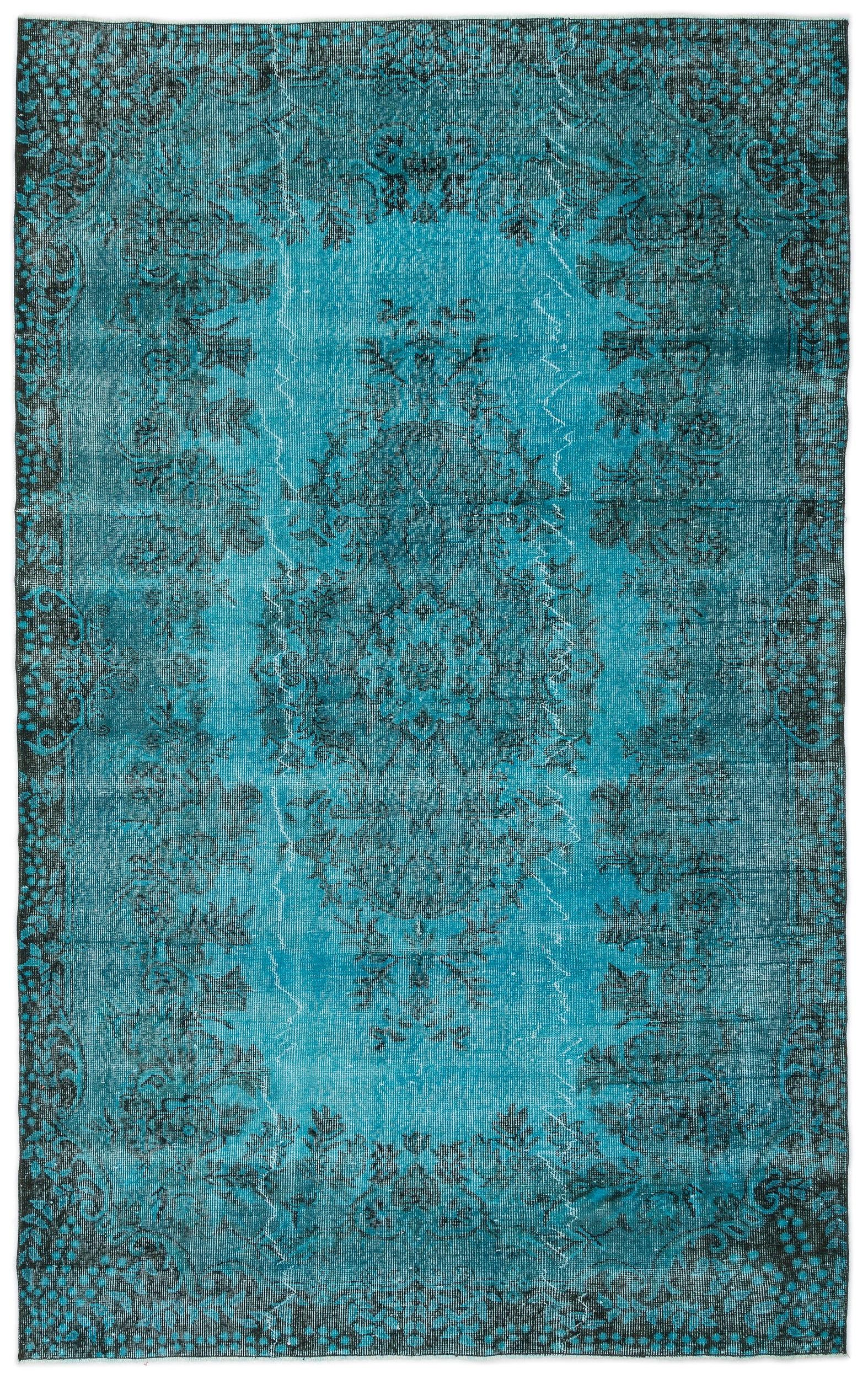 Cumean - Vintage Distressed Rug - 5'9 X 9'3