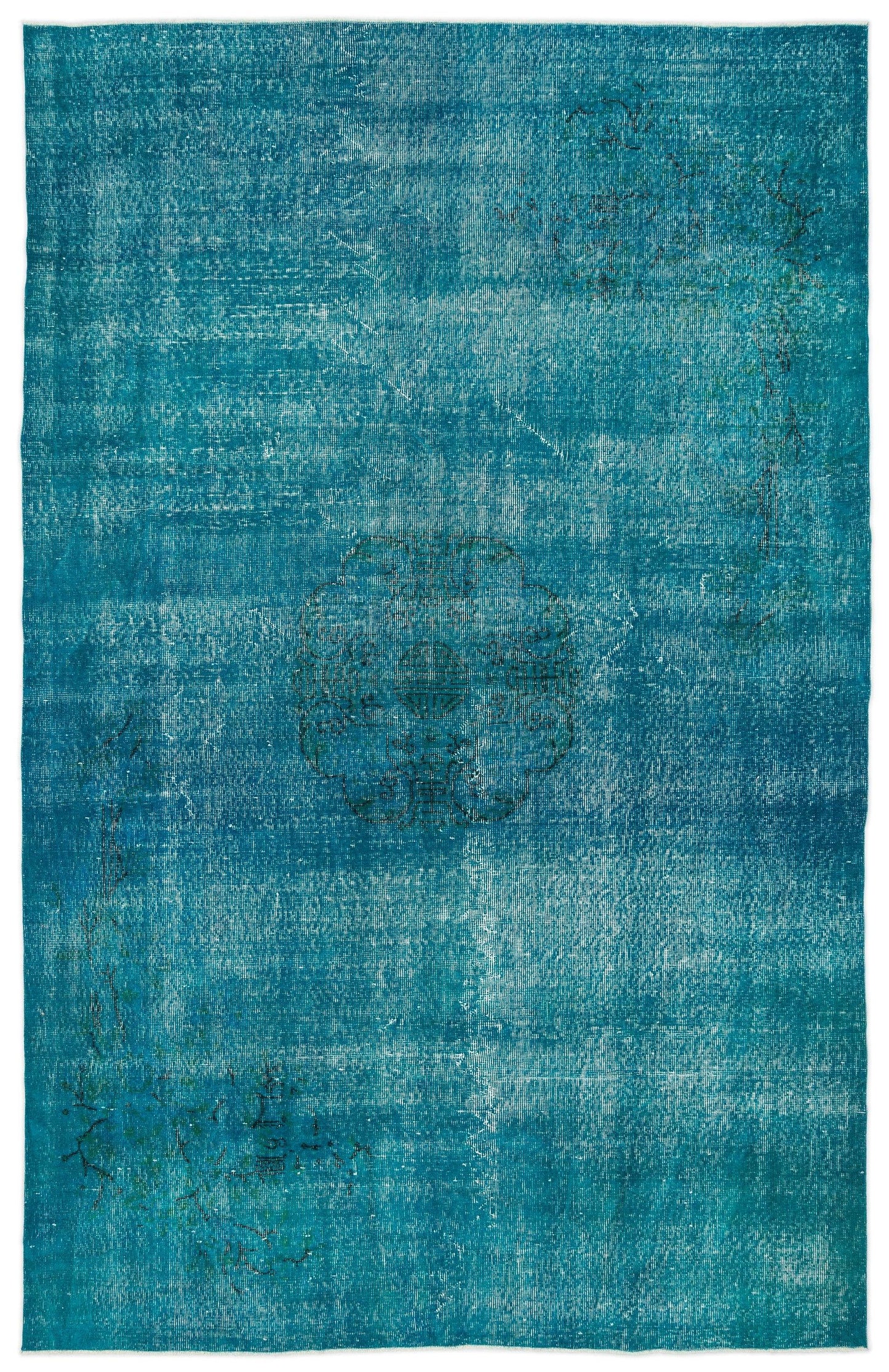 Tapuar - Vintage Distressed Rug - 6'4 X 10'1