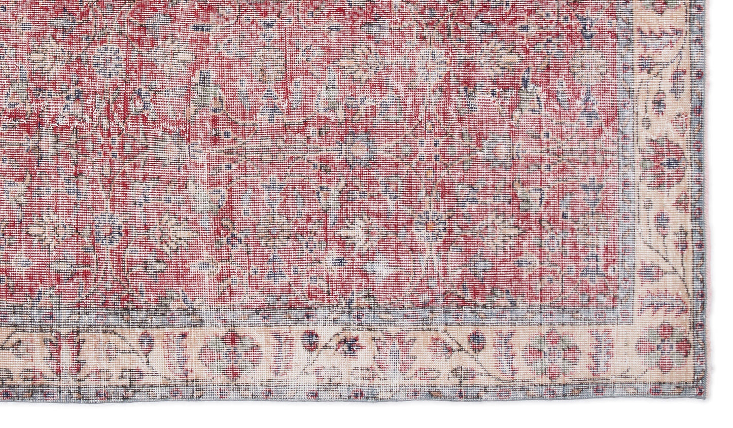 Creudean - Vintage Distressed Rug - 5'3 X 9'1