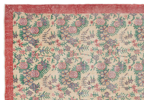 Load image 1 in gallery view. Tifaas - Vintage Floral Rug - 7'1 X 10'2