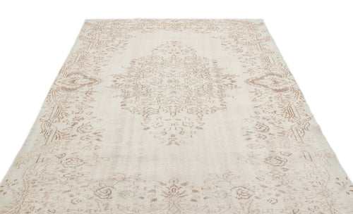 Load image 1 in gallery view. Mazeex - Vintage Distressed Rug - 6'2 X 9'4